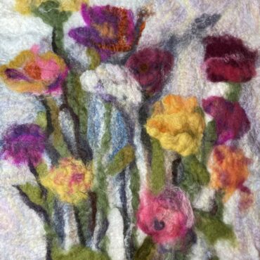 Workshop- Kathryn Parenti: Painting with Wool, Sat. May 30,  9AM - 4PM