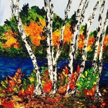 BOTANICAL OIL PAINTING IN LAYERS 	MONDAY   1-3:30 PM  Aug 3, 10, 17, 24