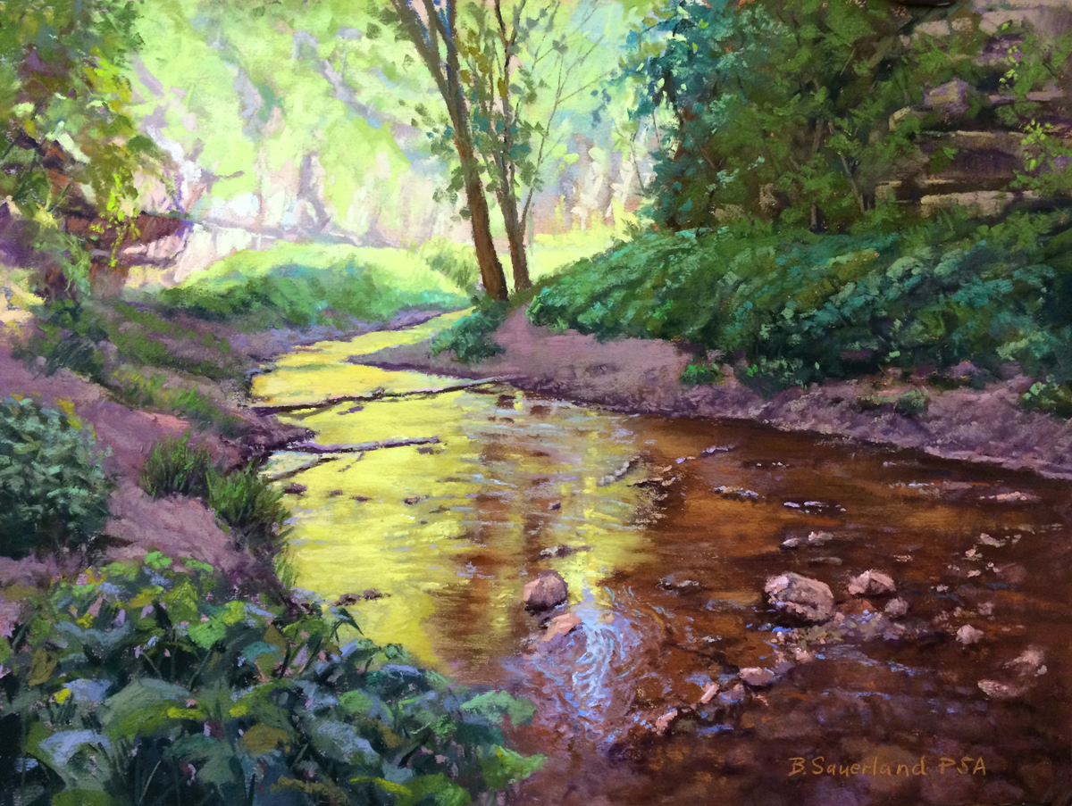 SAUERLAND - DANCE IN THE LIGHT: PAINTING WATER AND REFLCECTIONS IN PASTELS - Wed. Afternoons -Â Sept. 16, 23, 30, Oct. 7, 14, 21